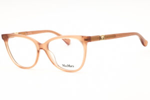 Max Mara MM5018 Women's Eyeglasses β Shiny Light Brown, 53mm