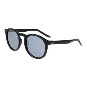 Nike NIKESWERVEPFD1850 Unisex Sunglasses β Black / Polar Blue Mirror, 51mm