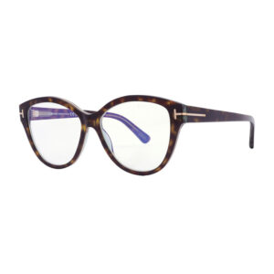 Tom Ford FT5954-B Women's Eyeglasses – Coloured Havana, 54mm