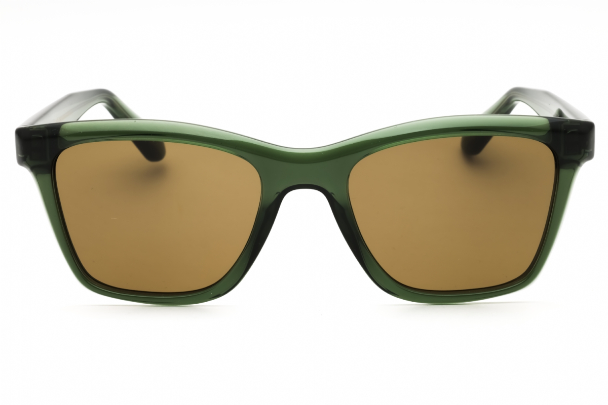 Salvatore Ferragamo SF2001S Unisex Sunglasses – Transparent Khaki / Brown, 54mm - Image 2