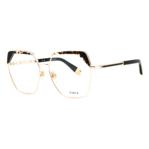 Furla VFU674V Women's Eyeglasses β Shiny Rose Gold, 55mm