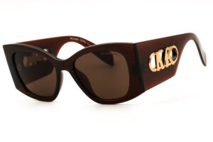 Michael Kors MK2244U Women's Sunglasses β Brown Transparent / Brown, 53mm