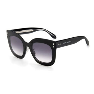 Isabel Marant IM0002/S Women's Sunglasses β Shiny Black / Grey Gradient, 52mm