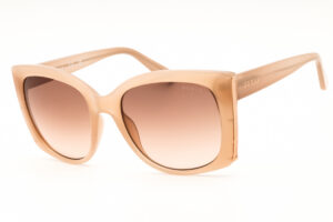 Guess Factory GF6169 Women's Sunglasses β Shiny Beige / Brown Gradient, 55mm