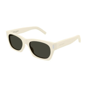 Saint Laurent SL402 Unisex Sunglasses β Ivory / Grey, 54mm