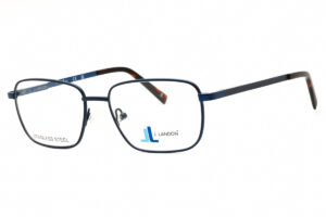 J. Landon JL1013 Men's Eyeglasses – Matte Blue, 54mm
