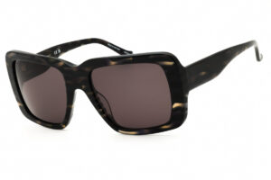 DKNY DO518S Women's Sunglasses – Grey Horn / Dark Grey, 55mm