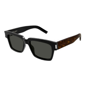 Saint Laurent SL732/FVADIM Men's Sunglasses β Black/Havana / Grey, 54mm