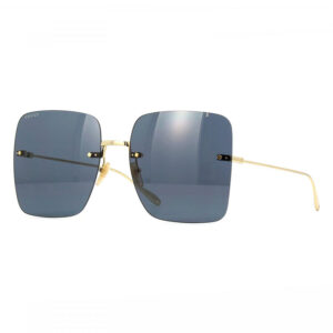 Gucci GG1147S Women's Sunglasses β Gold / Grey, 62mm