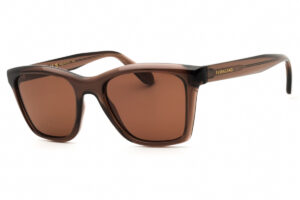Salvatore Ferragamo SF2001S Unisex Sunglasses β Transparent Brown / Brown, 54mm