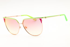 Guess GU00132 Women's Sunglasses – Light Green / Bordeaux Mirror, 58mm