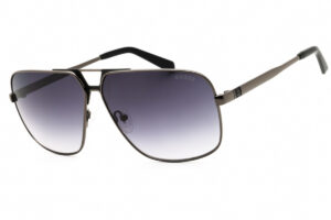 Guess GU00070 Men's Sunglasses β Shiny Gunmetal / Smoke Gradient, 61mm