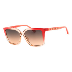 Guess GU00099 Women's Sunglasses β Pink / Smoke Gradient, 55mm