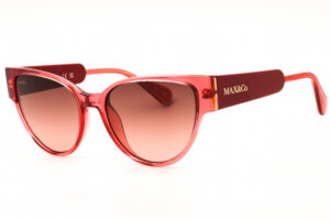 Max & Co MO0053 Women's Sunglasses β Shiny Red / Brown Gradient, 54mm