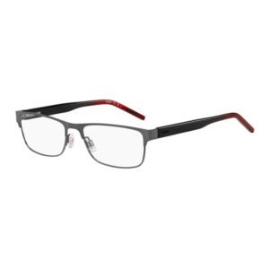 Hugo HG1263 Men's Eyeglasses β Dark Ruthenium Grey, 55mm