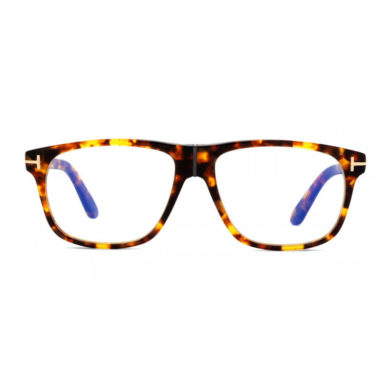 Tom Ford FT5978-B Men's Eyeglasses – Blonde Havana, 56mm - Image 2