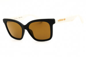 Adidas OR0070 Women's Sunglasses β Matte Black / Brown Mirror, 54mm