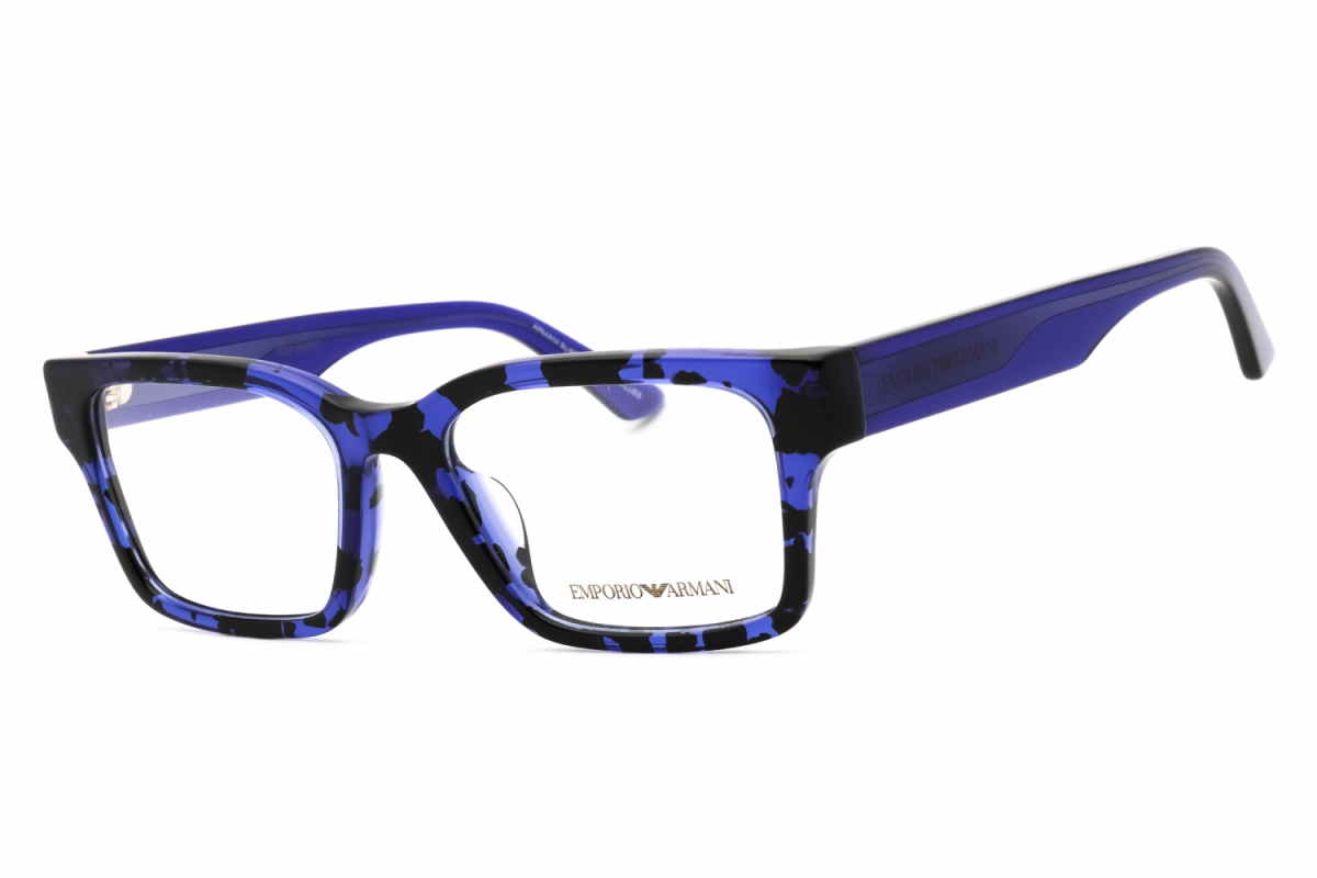 Emporio Armani EA3245U Men's Eyeglasses – Havana Violet, 52mm