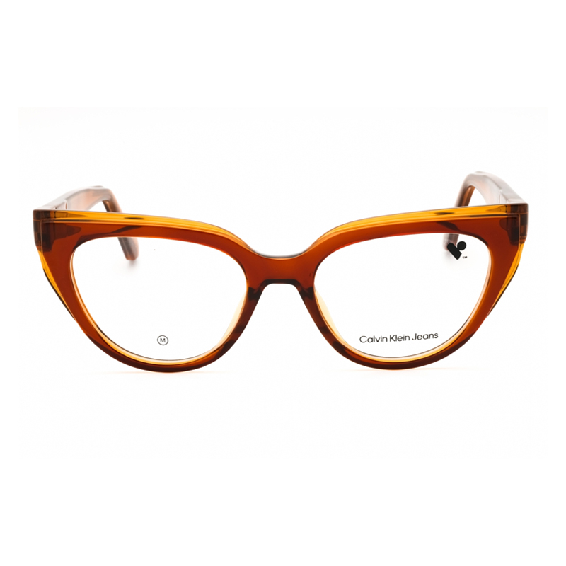 Calvin Klein Jeans CKJ24628 Women's Eyeglasses – Brick/Amber, 50mm - Image 2