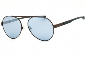 Harley Davidson HD00032 Men's Sunglasses – Matte Gunmetal / Blue Mirror, 54mm