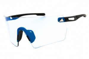 Adidas SP0098 Men's Sunglasses – Matte Black / Blue Mirror