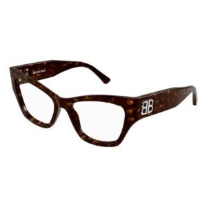 Balenciaga BB0362O Women's Eyeglasses β Havana, 54mm