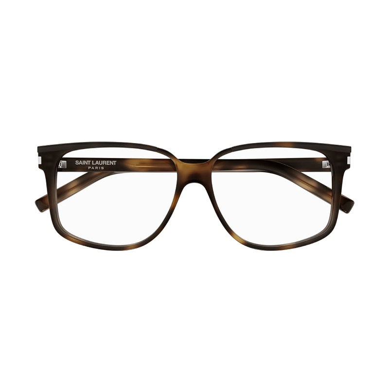 Saint Laurent SL599OPT Men's Eyeglasses – Dark Havana, 58mm - Image 2