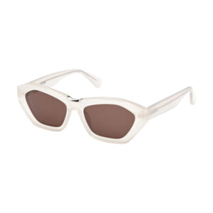 Max Mara MM0169 Women's Sunglasses β Ivory / Brown, 54mm