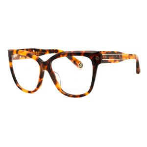 Philipp Plein VPP051M Women's Eyeglasses – Pattern Honey/Black/Olive, 55mm