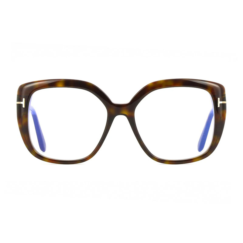Tom Ford FT6043-B Women's Eyeglasses – Dark Havana, 53mm - Image 2