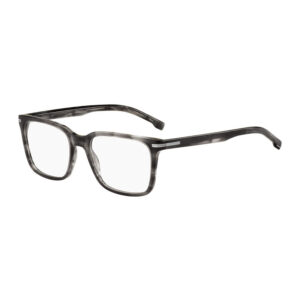 Hugo Boss BOSS1602 Men's Eyeglasses – Grey Horn, 53mm