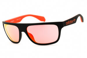 Adidas OR0023 Men's Sunglasses β Matte Black / Bordeaux Mirror, 59mm