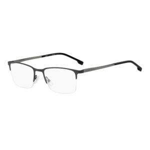 Hugo Boss BOSS1187 Men's Eyeglasses β Matte Dark Ruthenium, 52mm