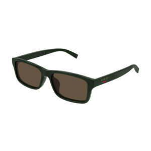 Gucci GG1986SA Men's Sunglasses – Green / Brown, 57mm