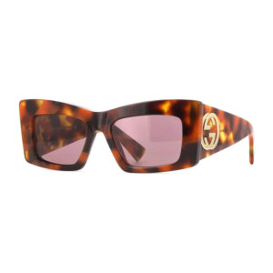 Gucci GG1842S Women's Sunglasses β Havana / Lilac, 53mm
