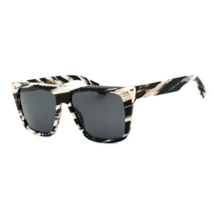 Roberto Cavalli SRC094M Unisex Sunglasses β Shiny Leopard Pattern / Grey Gradient, 57mm
