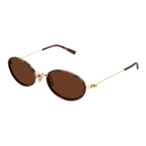 Gucci GG1980S Women's Sunglasses β Havana/Gold / Brown, 52mm