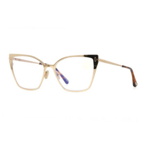 Tom Ford FT6051-B Women's Eyeglasses β Shiny Rose Gold, 56mm