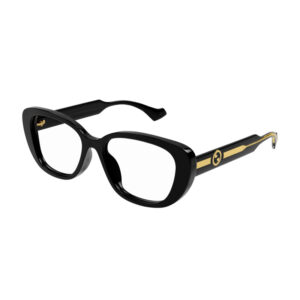Gucci GG1559OK Women's Eyeglasses – Shiny Black, 54mm