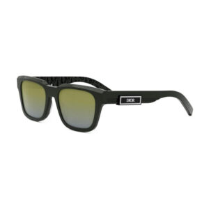 Dior DIORB23S1I Men's Sunglasses – Glossy Green / Yellow Mirror, 53mm