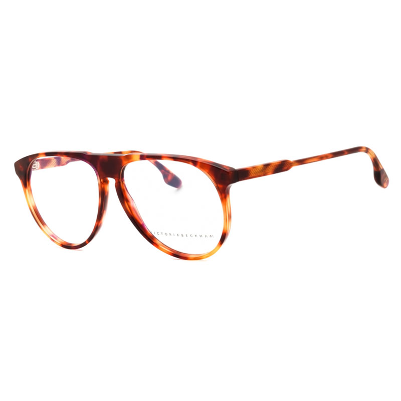 Victoria Beckham VB2602 Women's Eyeglasses – Burgundy Tortoise, 58mm