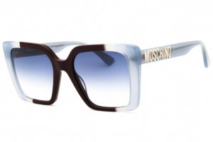 Moschino MOS172/S Women's Sunglasses – Blue Brown / Blue Gradient, 54mm